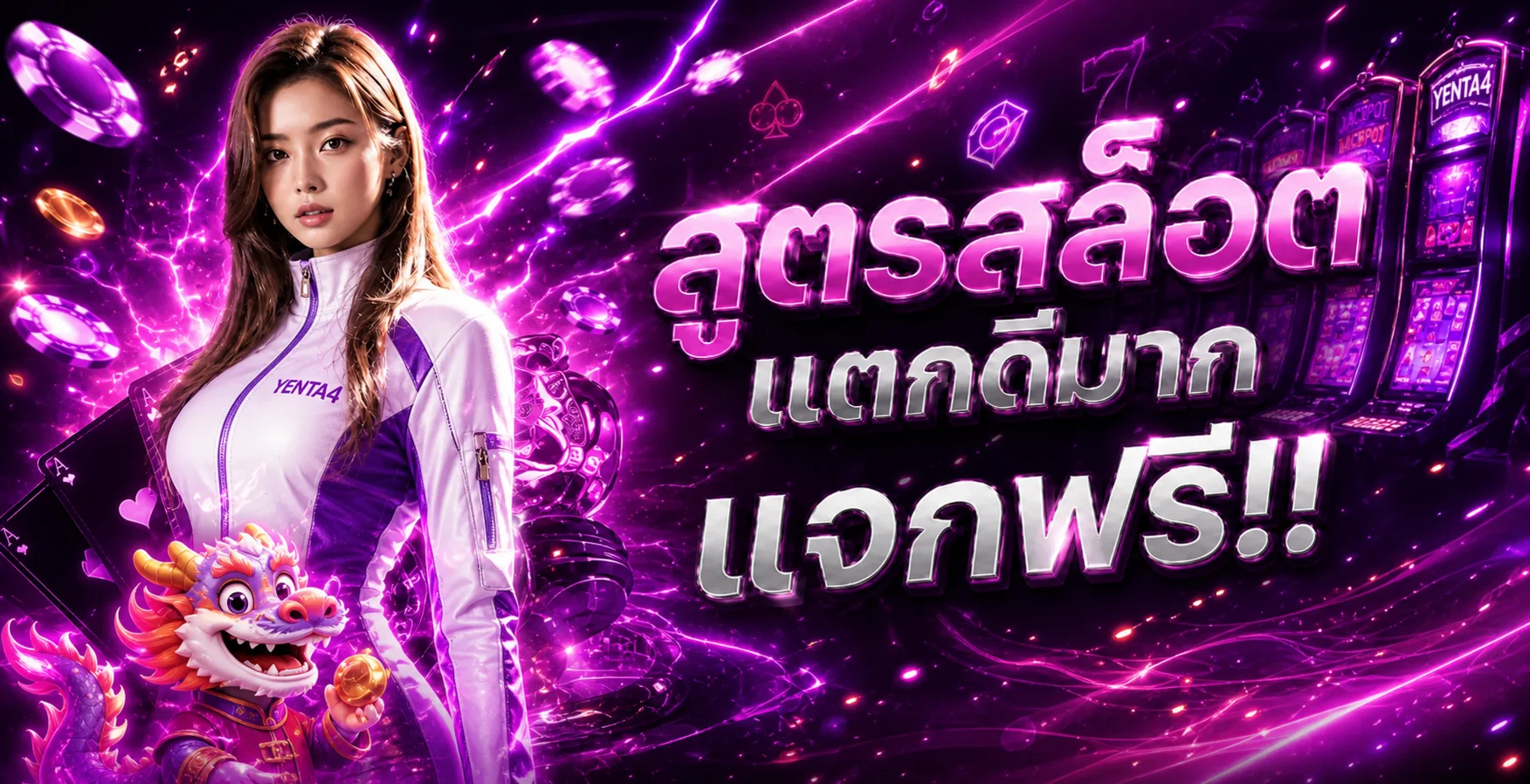 สูตรสล็อตและตัวละครเกม PG บน YENTA4